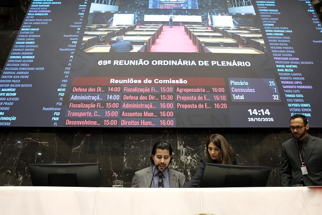 Reunião Ordinária - tarde - análise de proposições