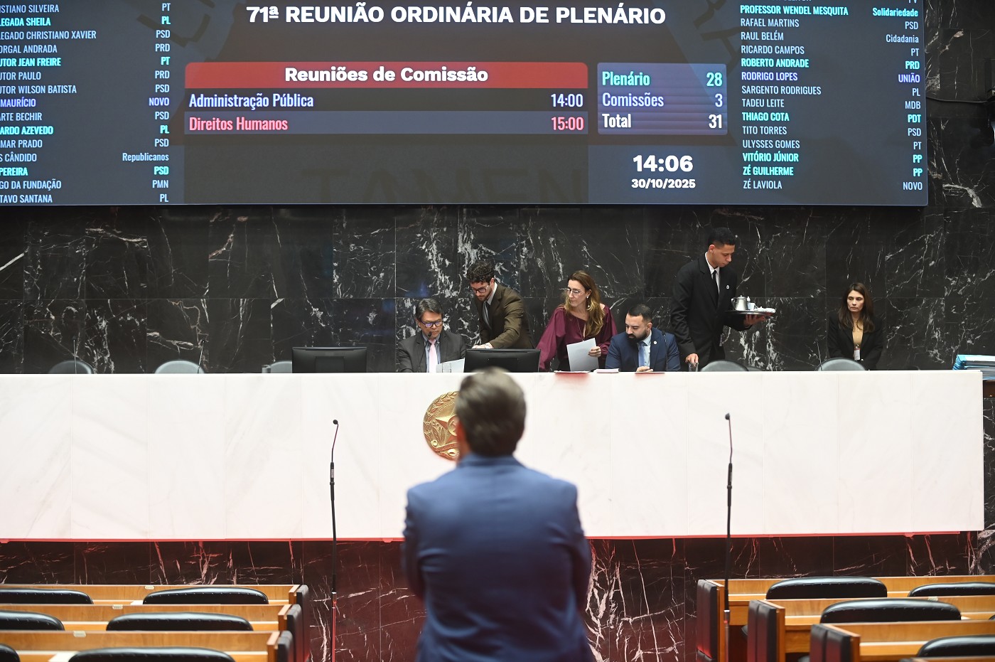 Reunião Ordinária - tarde - análise de proposições