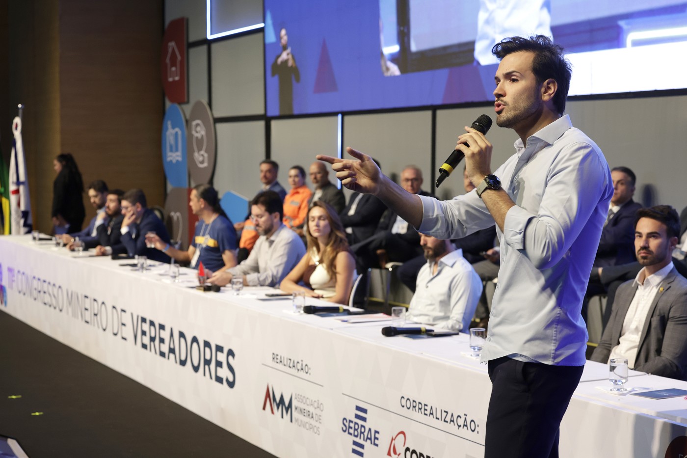Abertura do 11º Congresso Mineiro de Vereadores