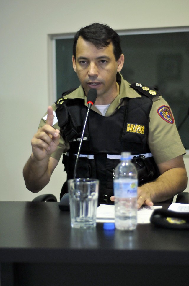 Waldimir Ferreira disse que está em andamento concurso para contratar novos policiais para Uberaba e Uberlândia