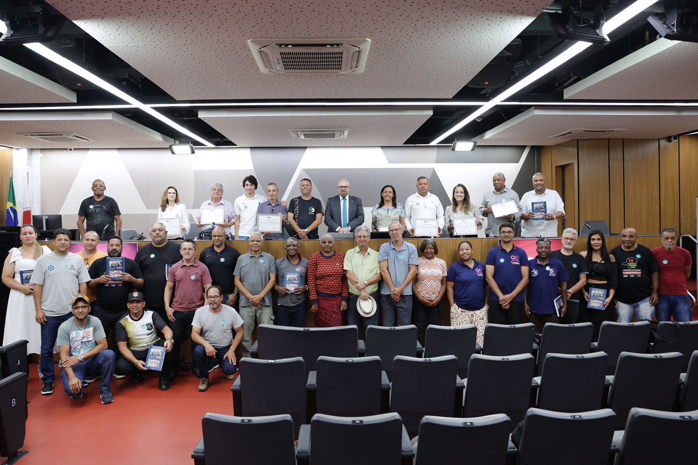 Comissão de Cultura - homenagem ao Sindimetal