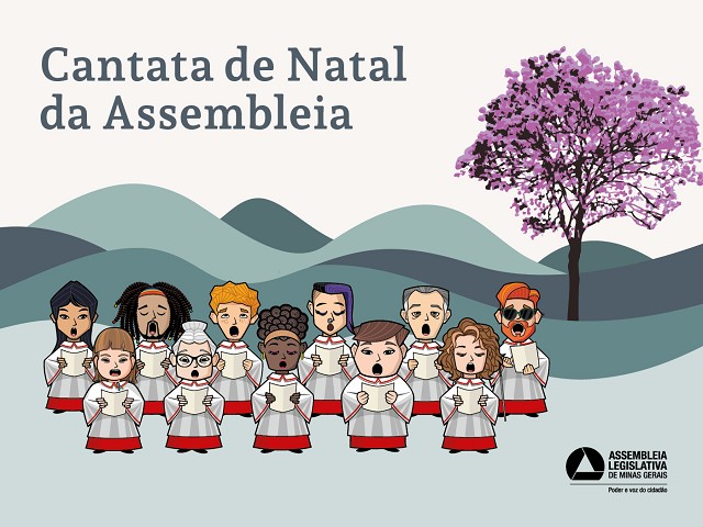 Comunicação Interna - Cantata de Natal - Identidade Visual - 2025