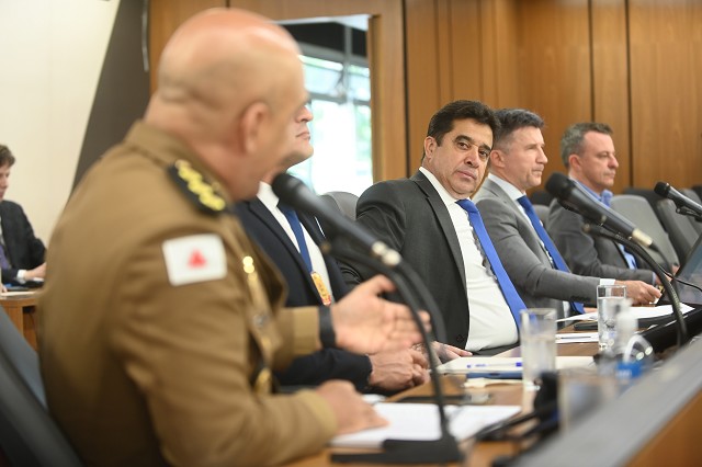 Comissão de Segurança Pública - debate sobre o enfrentamento ao crime organizado no Estado