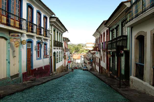 Vista parcial da cidade de Ouro Preto, que se tornou um dos cartões postais do Estado - Arquivo ALMG