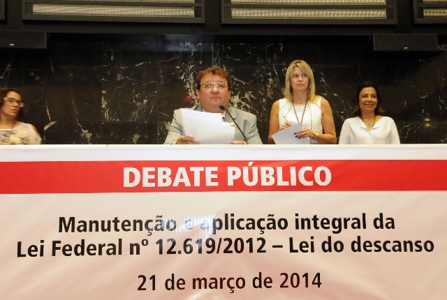 Comissão de Transporte, Comunicação e Obras Públicas - debate sobre a Lei do descanso