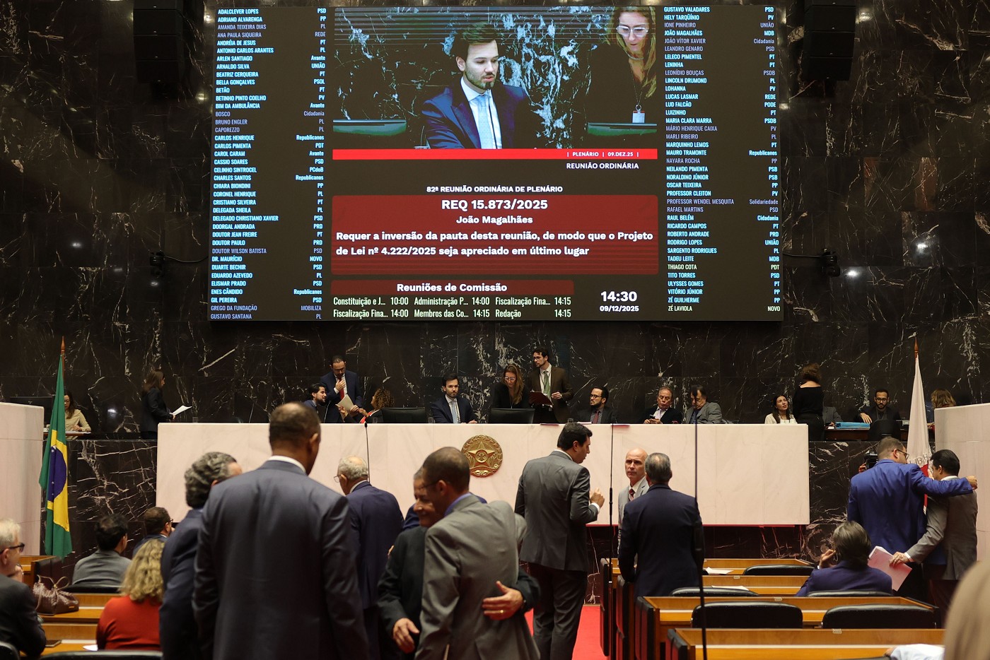 Reunião Ordinária - tarde - análise de proposições