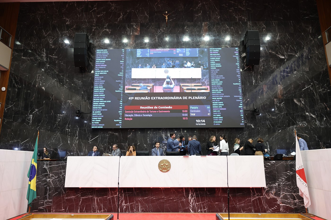 Reunião Extraordinária - manhã - análise de proposições