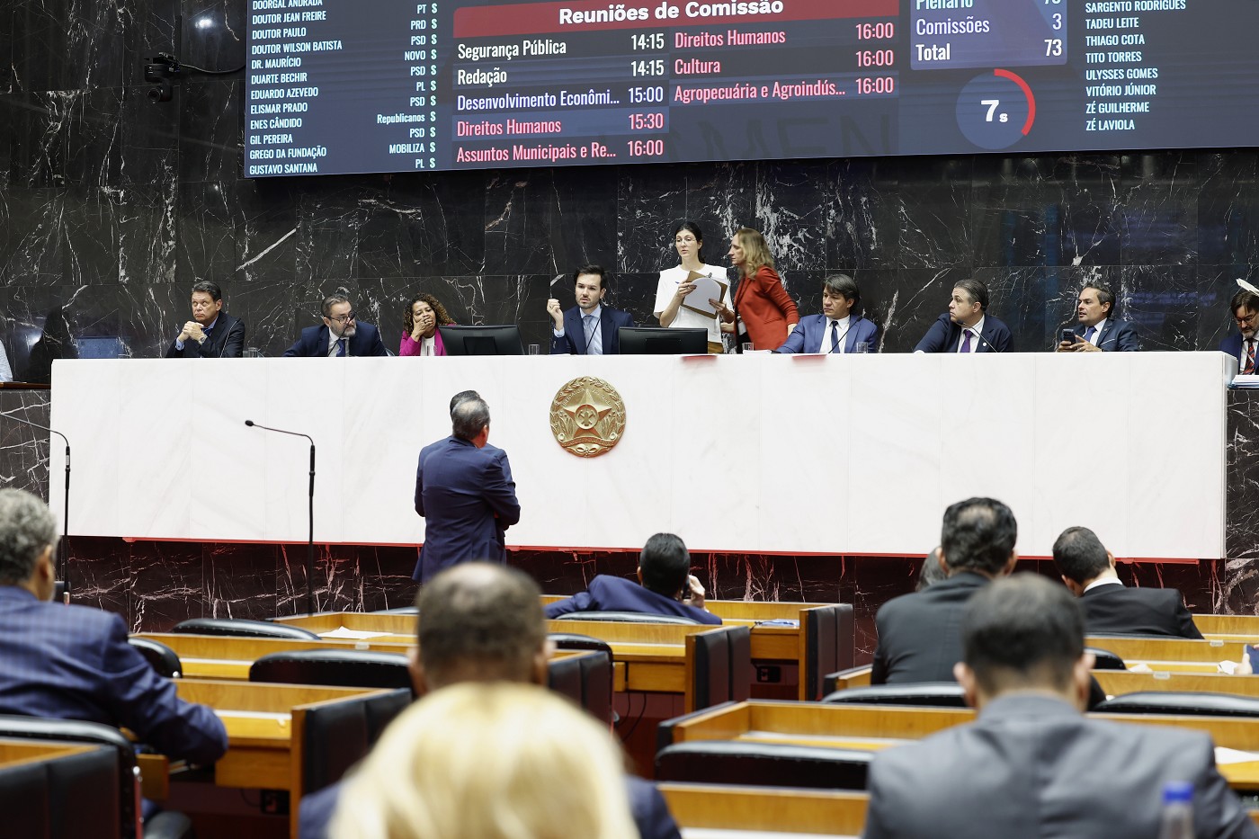 Reunião Ordinária - tarde - análise de proposições