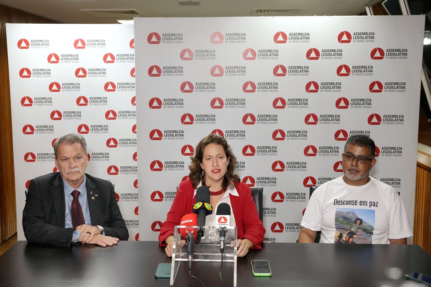 Entrevista coletiva na Sala de Imprensa