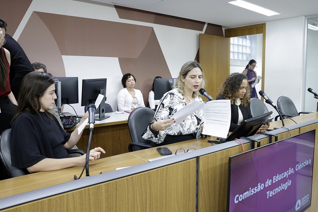 Comissão de Educação, Ciência e Tecnologia - análise de proposições (reunião das 11:00)