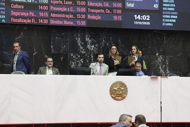 Reunião Ordinária - tarde - análise de proposições