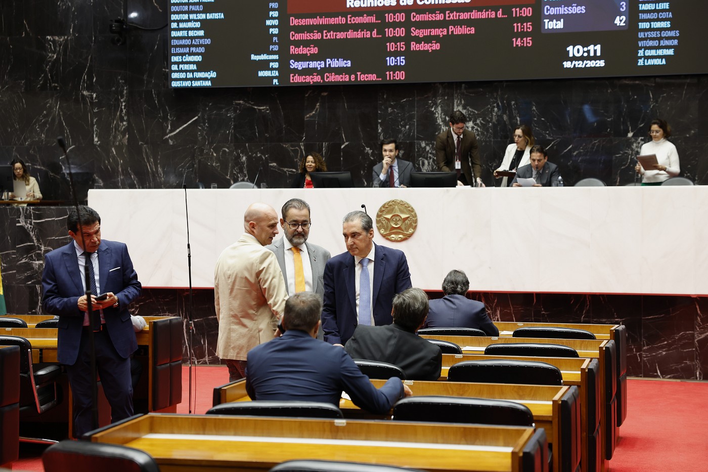 Reunião Extraordinária - manhã - análise de proposições