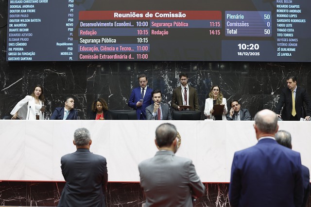 Reunião Extraordinária - manhã - análise de proposições