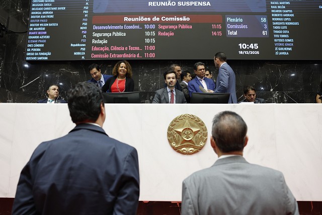 Reunião Extraordinária - manhã - análise de proposições