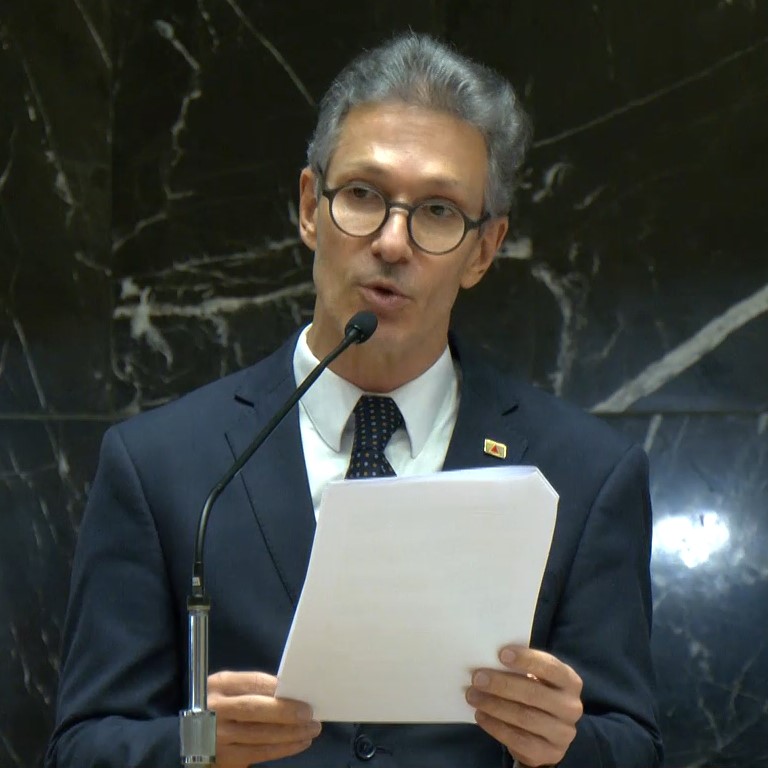 Íntegra: Romeu Zema agradece comprometimento dos parlamentares na aprovação de projetos de lei que garantem a prosperidade de Minas Gerais, como a adesão ao Propag e a desestatização da Copasa