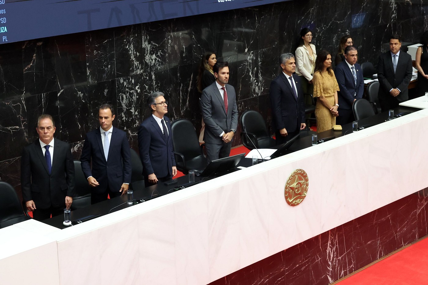 Reunião Solene - Abertura da 4ª Sessão Legislativa Ordinária de Plenário