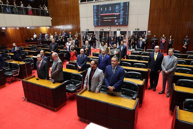 Reunião Solene - Abertura da 4ª Sessão Legislativa Ordinária de Plenário