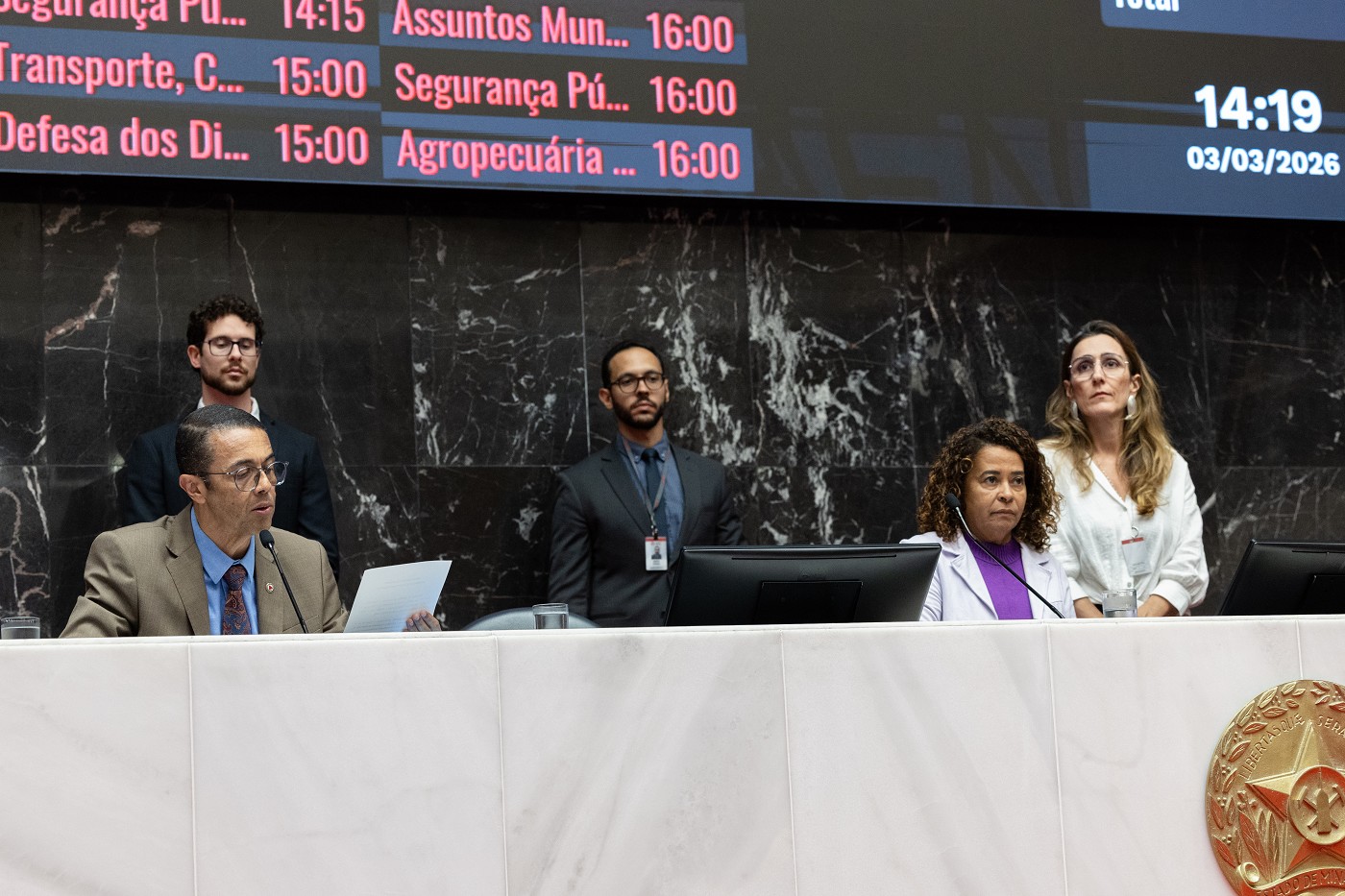 Reunião Ordinária - tarde - análise de proposições