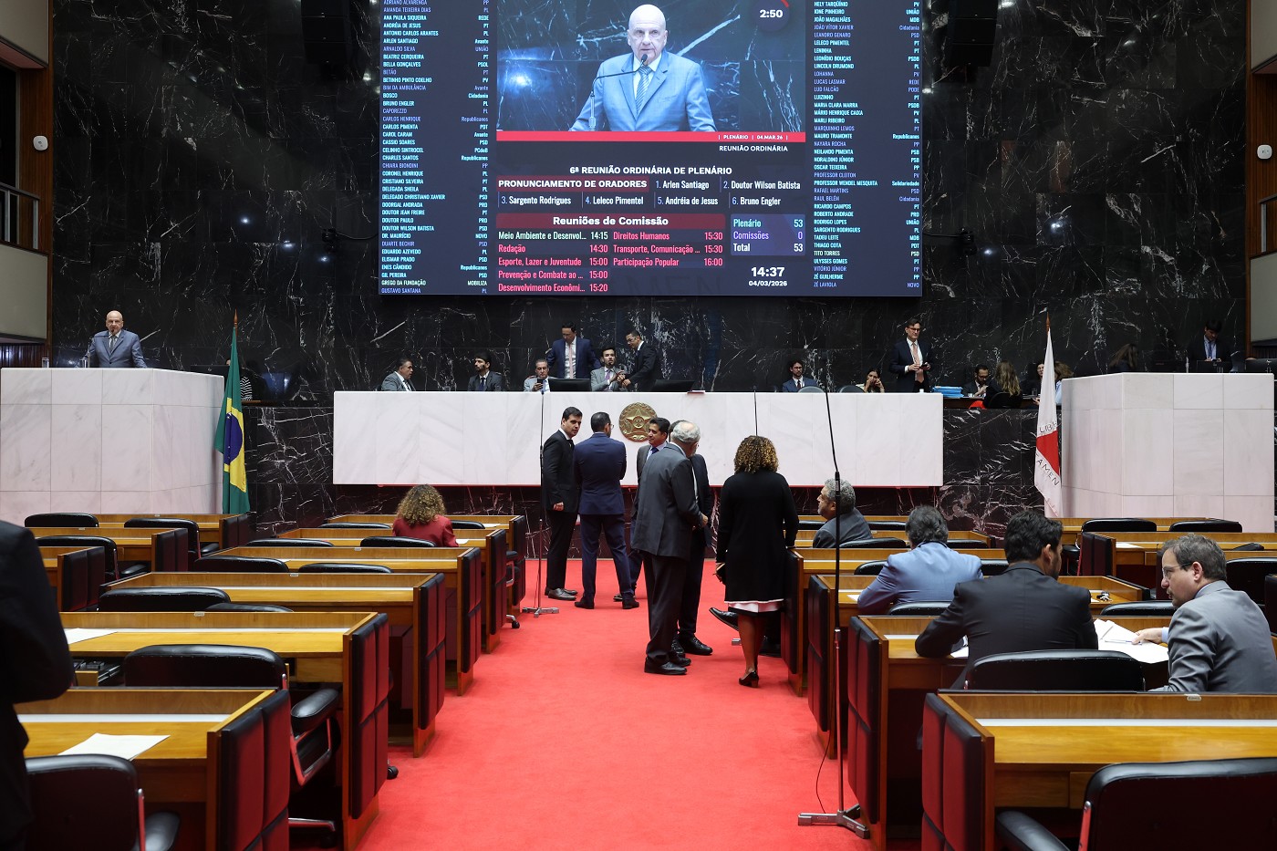 Reunião Ordinária - tarde - análise de proposições