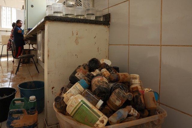 Desastre ambiental causado pelas chuvas em Ubá