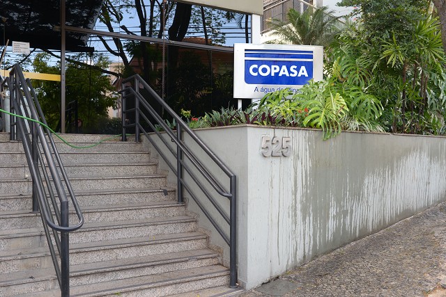 Fachada da Copasa - Companhia de Saneamento de Minas Gerais