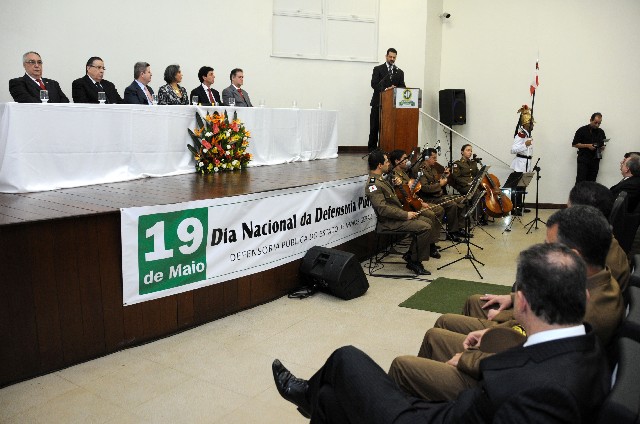 A solenidade abriu a 4ª Semana da Defensoria Pública de Minas Gerais, que acontece entre os dias 13 e 19 de maio