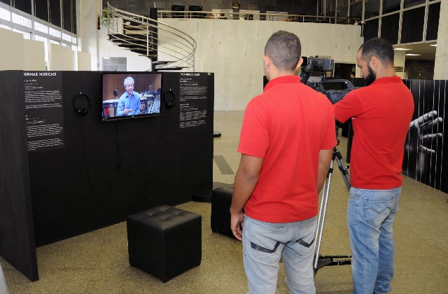 Exposição Música sem mistério da Orquestra Filarmônica de Minas Gerais