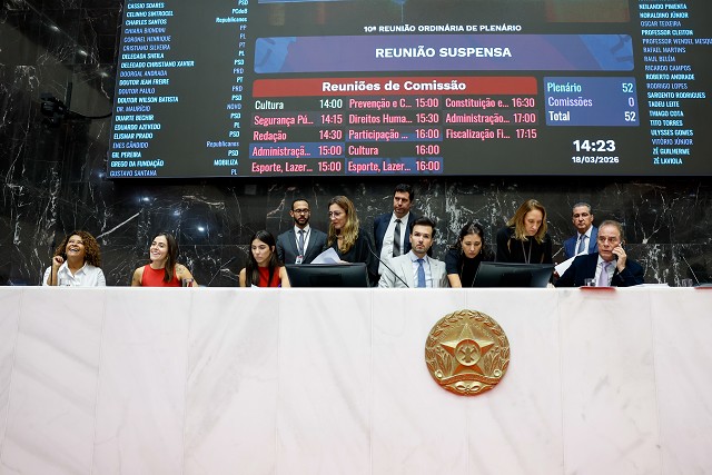 Reunião Ordinária - tarde - análise de proposições