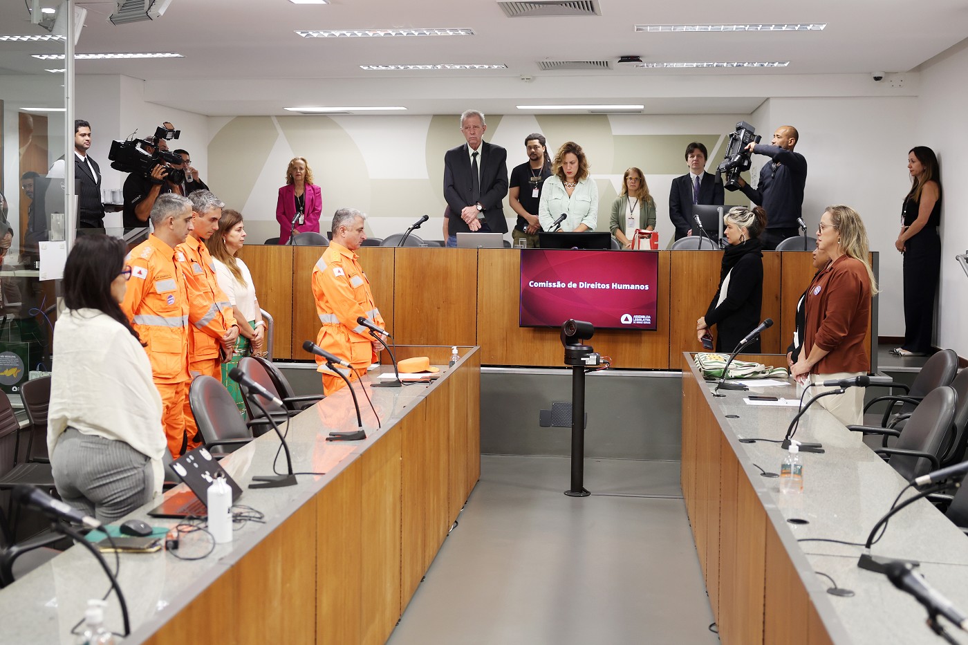Comissão de Direitos Humanos - debate sobre a situação dos atingidos pelas chuvas na Zona da Mata