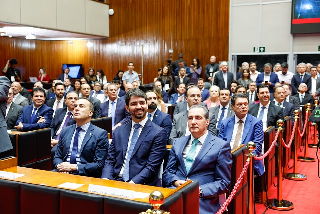 Solenidade de posse do governador do Estado - Reunião Solene