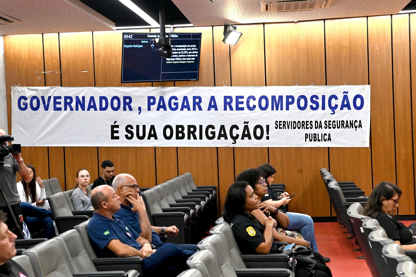 Comissão de Segurança Pública - debate sobre as perdas salariais da segurança pública