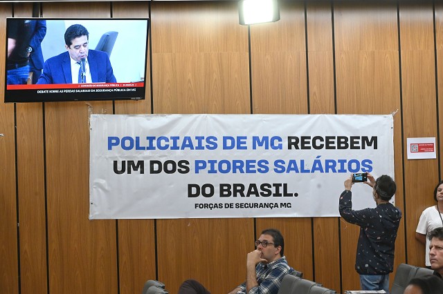 Comissão de Segurança Pública - debate sobre as perdas salariais da segurança pública