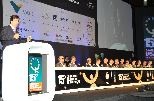 O 15º Congresso Brasileiro de Mineração e da Exposição Internacional de Mineração é realizado no Expominas, na Capital