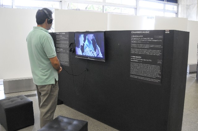 Exposição Música sem mistério da Orquestra Filarmônica de Minas Gerais