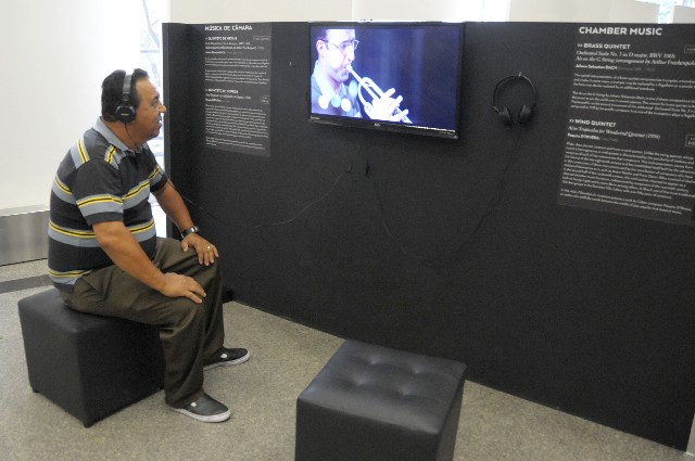 Exposição Música sem mistério da Orquestra Filarmônica de Minas Gerais
