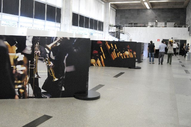 Exposição Música sem mistério da Orquestra Filarmônica de Minas Gerais
