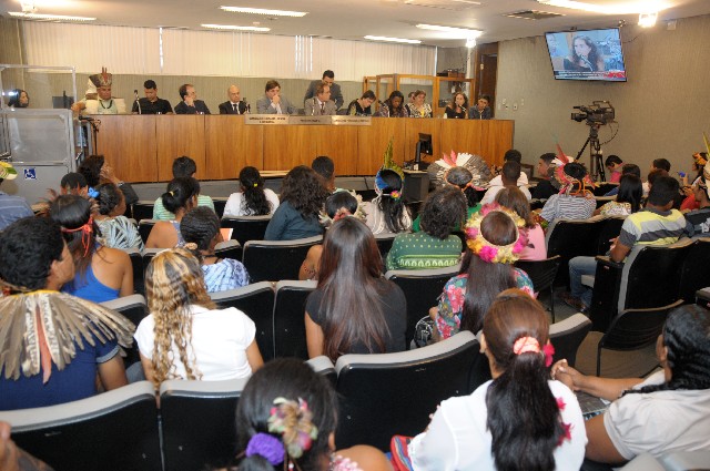 Audiência avaliou reflexos de resolução da Secretaria de Educação nas escolas indígenas - Arquivo/ALMG