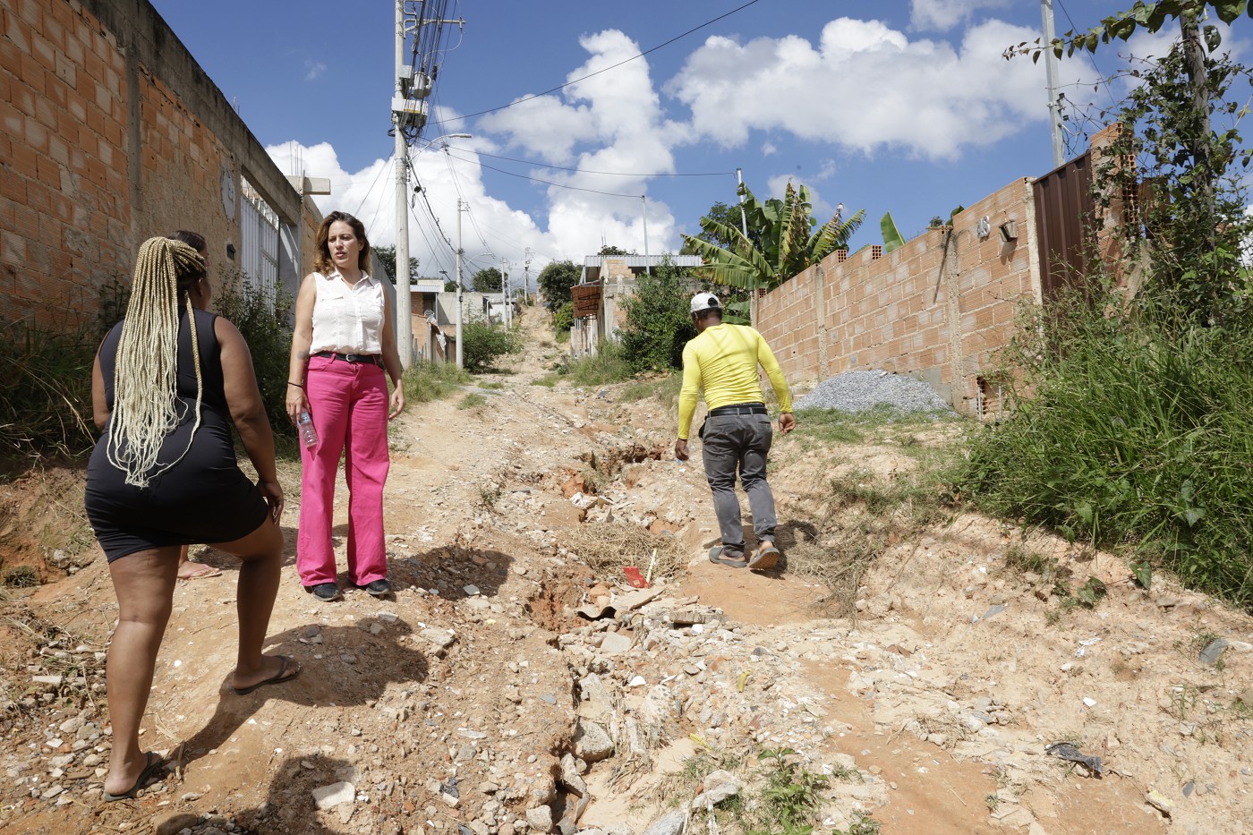 Comissão de Direitos Humanos - visita à Ocupação Vitória
