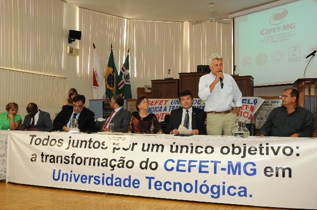 A comissão apoia o projeto de transformação do Cefet-MG em universidade tecnológica