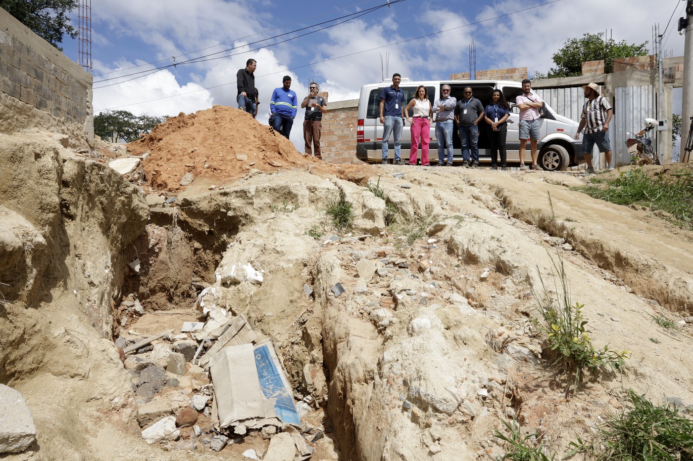 Comissão de Direitos Humanos - visita à Ocupação Vitória