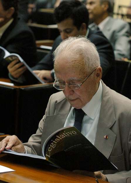 Domingos Lanna foi deputado constituinte na 11ª Legislatura (1987-1991) - Arquivo ALMG