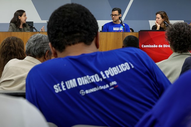Comissão de Direitos Humanos - debate sobre o processo de privatização da Copasa