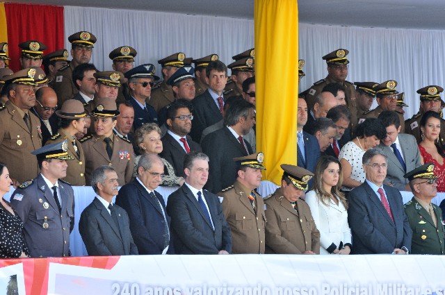 O evento foi realizado na Academia da PM, na Capital, e contou com a presença de autoridades estaduais, entre elas o governador Fernando Pimentel