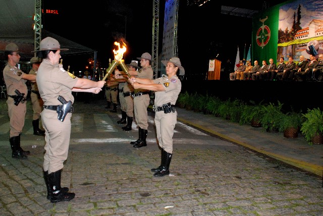 O evento aconteceu na praça João Lage, em São Lourenço