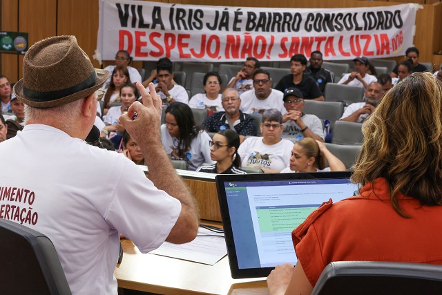 Comissão de Direitos Humanos - debate o despejo de moradores da Ocupação Vila Iris pela empresa VLI-Vale S.A.