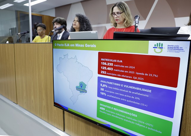 Comissão de Educação, Ciência e Tecnologia - debate sobre a EJA