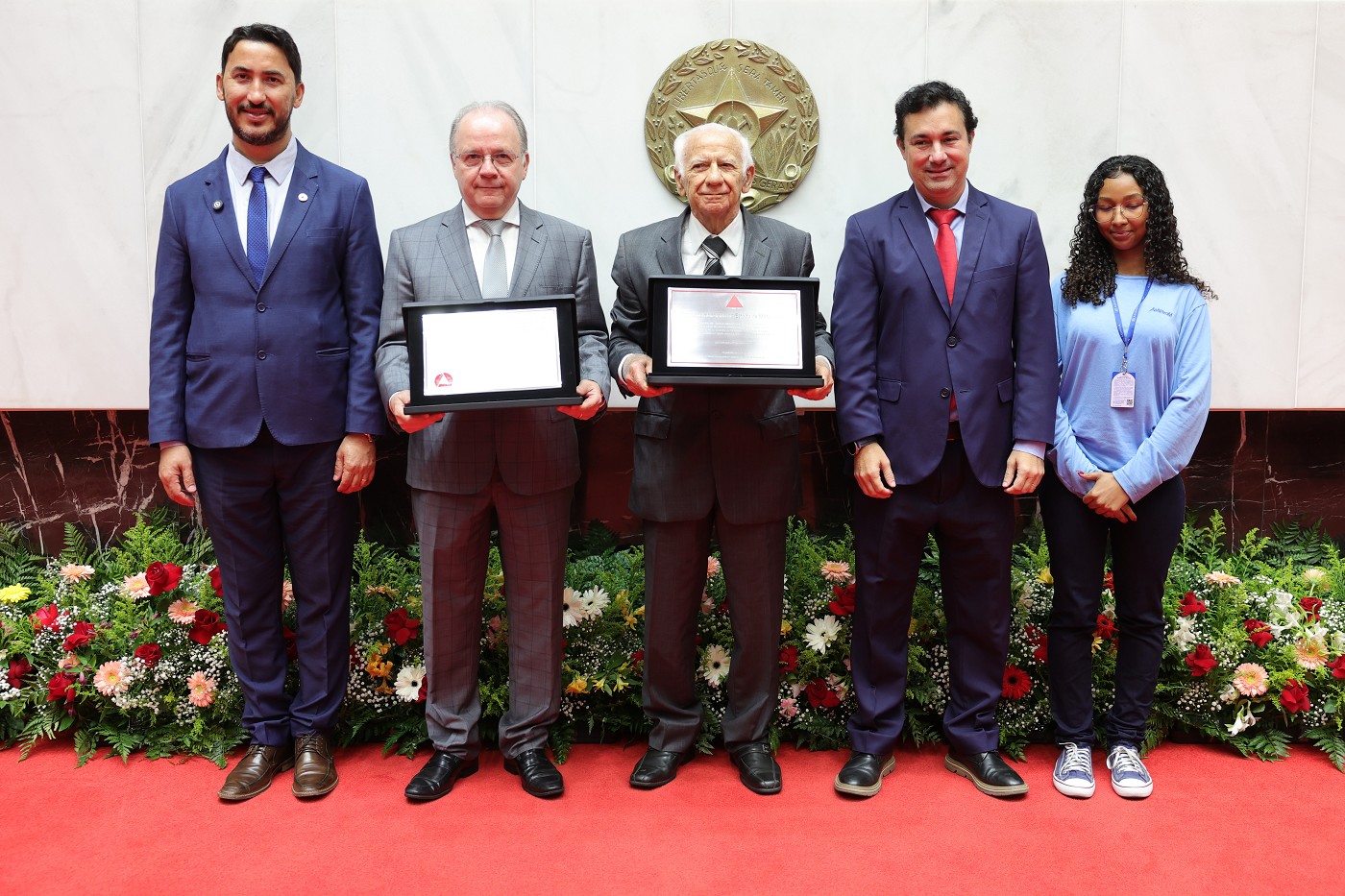 Reunião especial - homenagem à Assprom e entrega de título de cidadão honorário ao sr. Carlos Augusto de Araújo Cateb