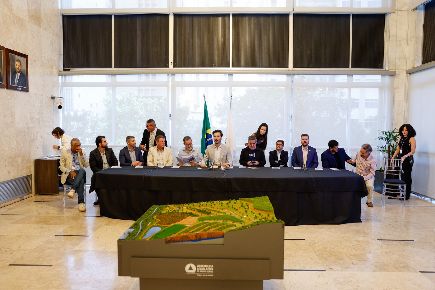 Lançamento do projeto de vitrines de barraginhas para conservação de água e solo