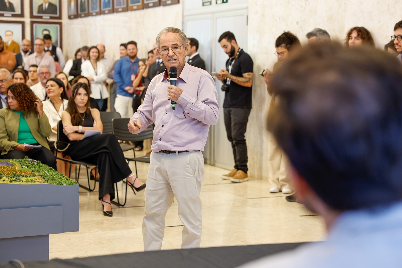 Lançamento do projeto de vitrines de barraginhas para conservação de água e solo