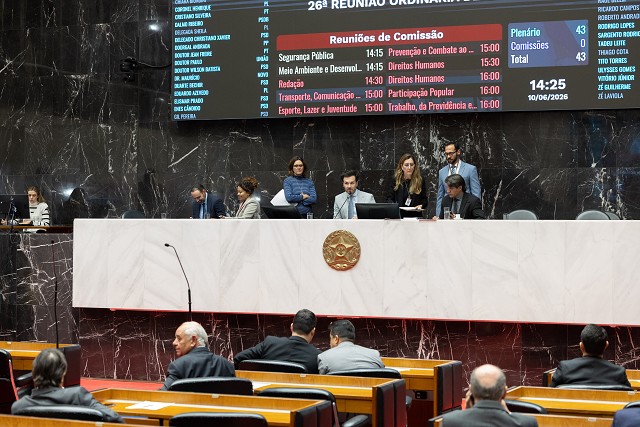 Reunião Ordinária - tarde - análise de proposições